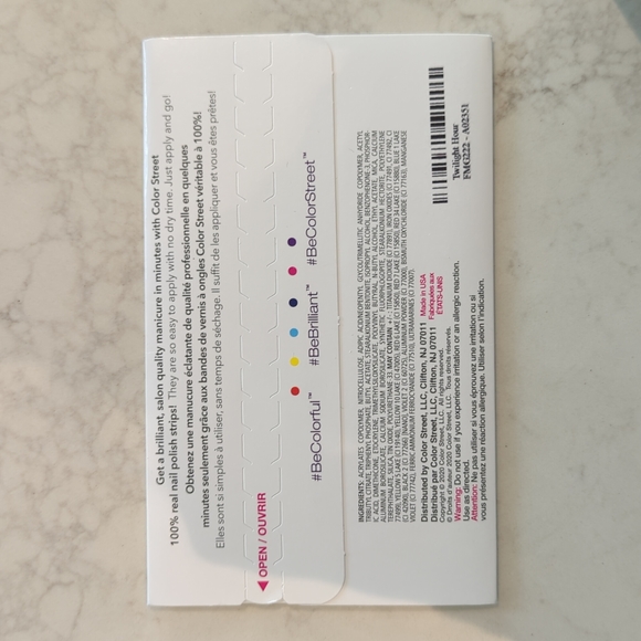 Color Street Nail Polish strips - Twilight Hour - Picture 3 of 6